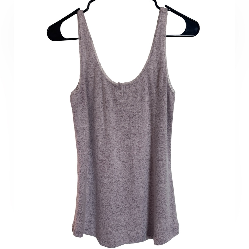 NWT Soma Cozyluxe Pajama Tanks Set of 2 Pink & Grey- Size Medium - Picture 8 of 14